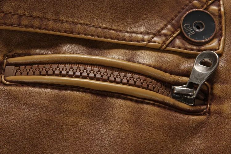 Thick Warm Cashmere Men Outwear Fleece Fur Collar Windbreaker Coats Men's Military Tactical Leather Jackets Long Jacket Men