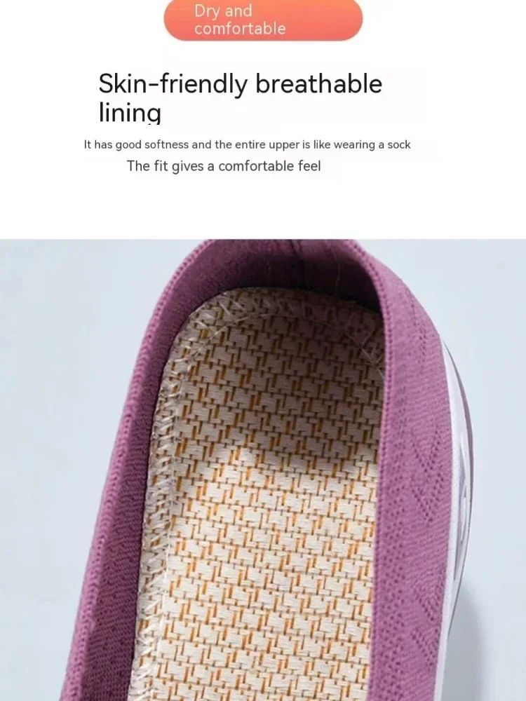 Orthopedic Shoes for Women Walking Shoes Slip On Arch Support Memory Foam Breathable Sneakers Summer Comfortable Casual Trainers