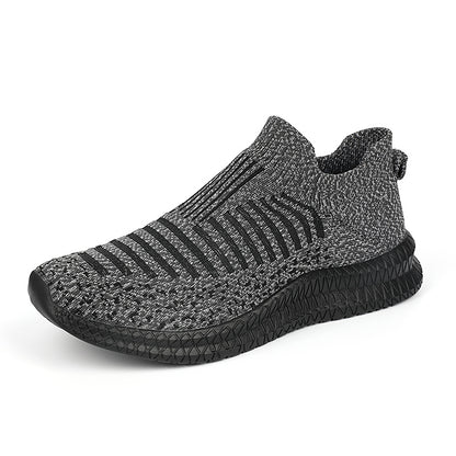 Sapatos Masculinos Casuais Respiráveis Leves para Exterior Tênis Masculinos Antiderrapantes Sapatilhas Slip-on Vulcanizados 2023