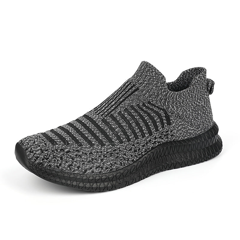 Sapatos Masculinos Casuais Respiráveis Leves para Exterior Tênis Masculinos Antiderrapantes Sapatilhas Slip-on Vulcanizados 2023