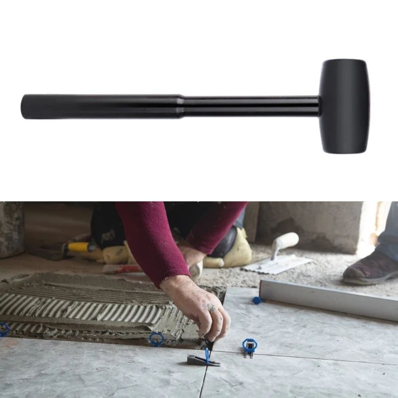 Installation Hammer Home Fitment Tools Portable Household Plastic Mallet for Outdoor Car Repair Woodworking Door Floor Tile