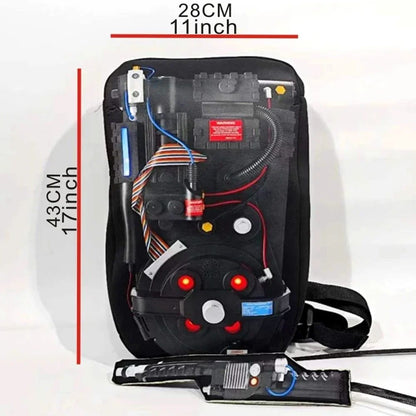 Ghostbusters Movie Kids Adults Cosplay CostumesHalloween Carnival Theme Party Clothes with Proton Pack Fans Collection