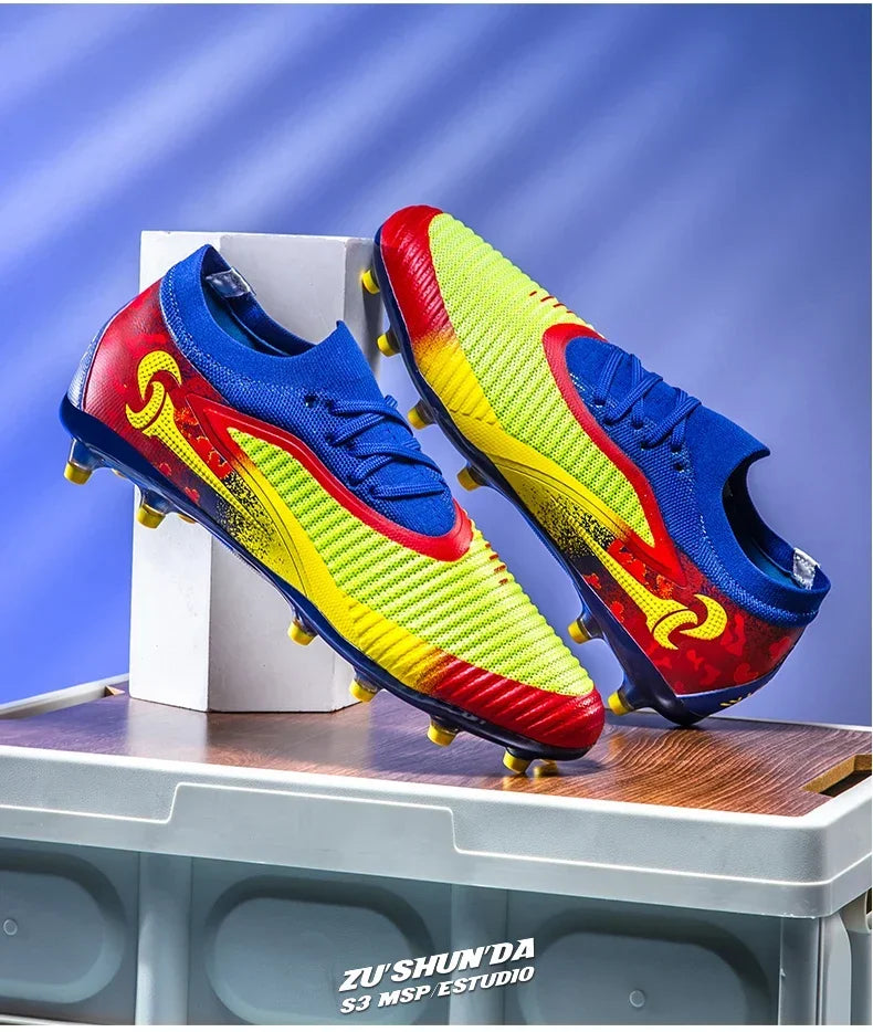 Men Football Shoes Fast Non-Slip Outdoor Football Field Boots Professional Grass Training Soccer Shoes Society Cleats Sneaker