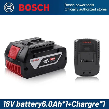 Bateria original 100% Bosch 18V, ferramenta elétrica sem fio, bateria de lítio, BAT609BAT610G BAT618BAT620BAT622GSR18V-LI?18V?6000mAh