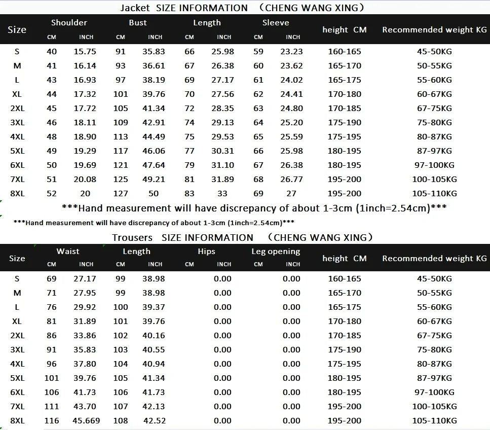 Suit 8XL (Blazer + Trousers) Men Korean Version of The Youth Elegant Fashion Simple Casual Gentleman Best Man Suit 2 Piece Suit