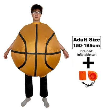 Halloween Character Inflatable Costume Colorful Parrot Multi-Color Cow Costume Props, Holiday Party Cosplay