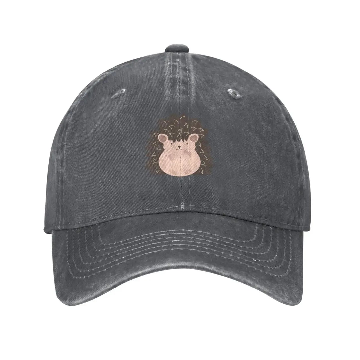 Cute Hedgehog Baseball Cap for Men Women Vintage Trucker Hats Dad Caps for Daily