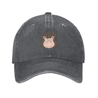 Cute Hedgehog Baseball Cap for Men Women Vintage Trucker Hats Dad Caps for Daily