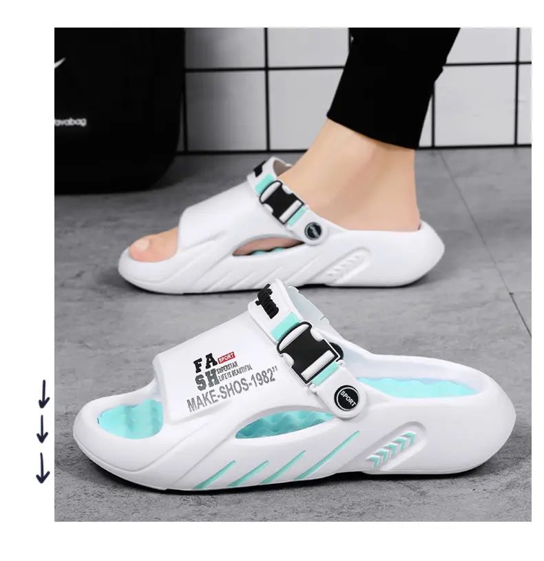 Flip Flops Male Massage Slippers Outdoor Sandals Beach Clogs Indoor Comfortable Soft Slides Men Casual Shoes Women Home Slippers