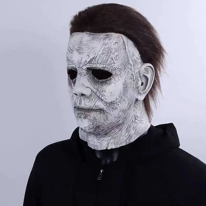 2026 Masque d'Halloween en Latex Unisexe Michael Myers Moordenaar, Accessoire de Cosplay