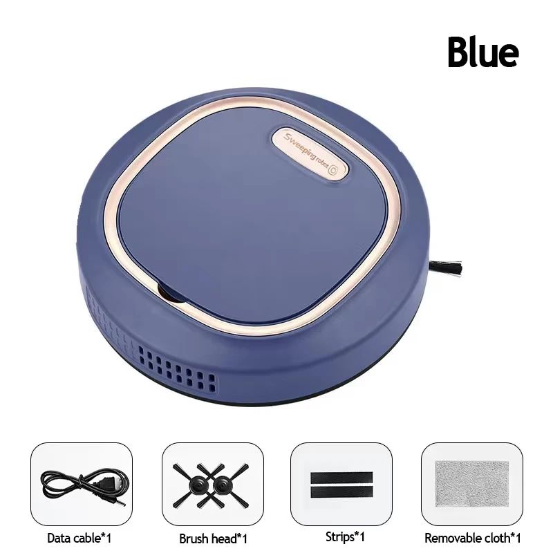 Xiaomi Smart Sweeping Robot Silent Vacuum Cleaner Sweep Mop Brush 3-in-1 Multi-function Intelligent Automatic Vacuum Cleaner
