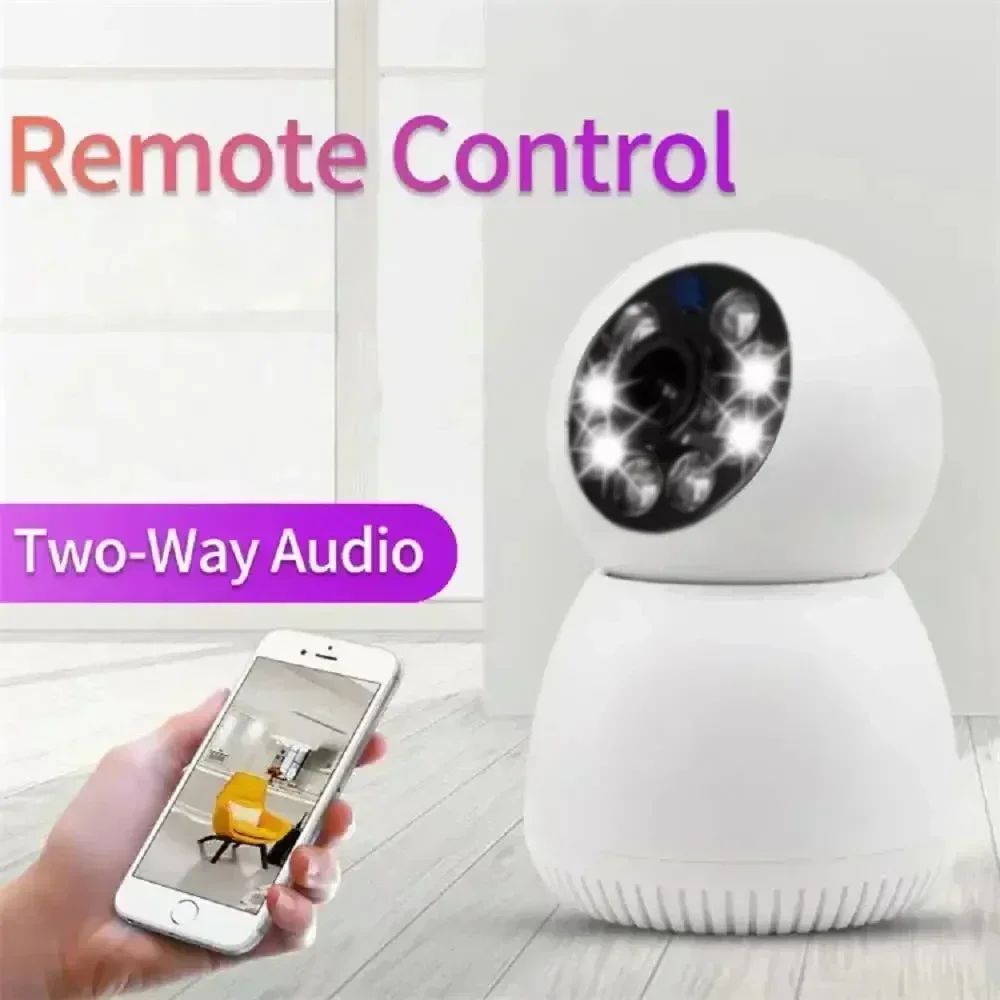 CARPBABA WIFI IP Camera 2MP YOOSEE ICSEE V380Pro YIIOT Surveillance Color Night Vision Security Protection Wireless Smart Home