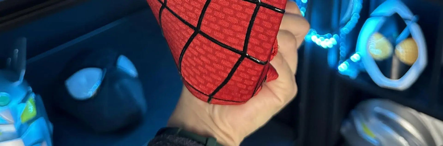 Homem-Aranha Cosplay Máscara Eletrônica de Olhos Móveis Homem-Aranha 1:1 Brinquedos com Controle Remoto para Adultos e Crianças de Presente