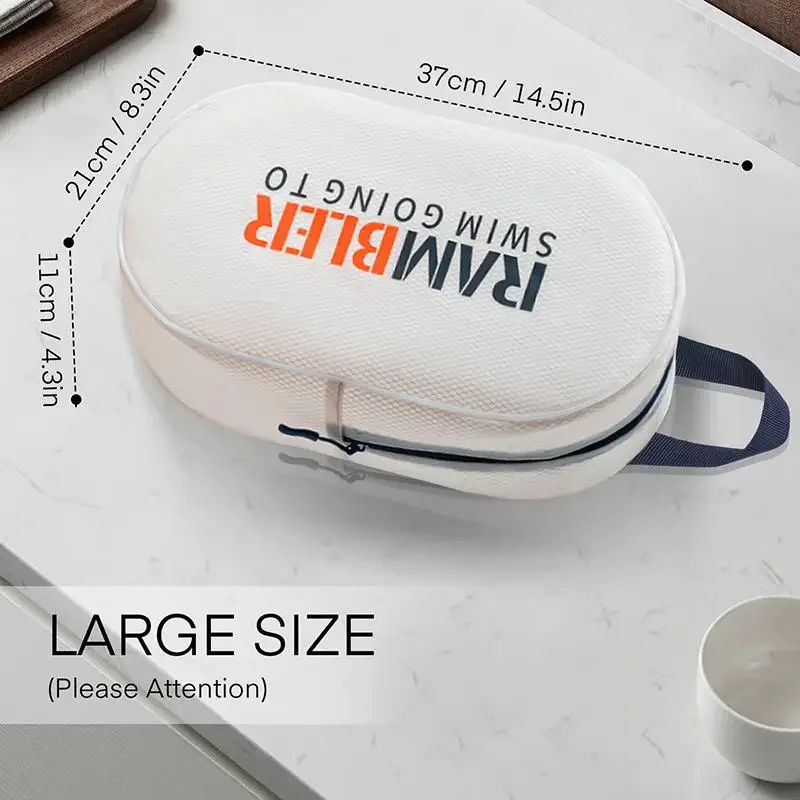 Waterproof Portable Storage Bags Big Capacity Handbags Organizer Bag for Travel Swimming Gym Beach Toiletries Dry Wet Separation