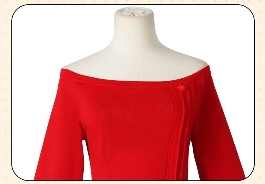 Anime spy x family Yor Forger Cosplay Costumes Red Sweater Dress Suit Casual Wear Black Braid Wig Halloween Costume For Women