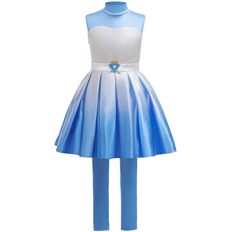 Movie Descendants Rise Red Chloe Cosplay Fantasy Clothing Women Costume Disguise Halloween Female Party Outfits