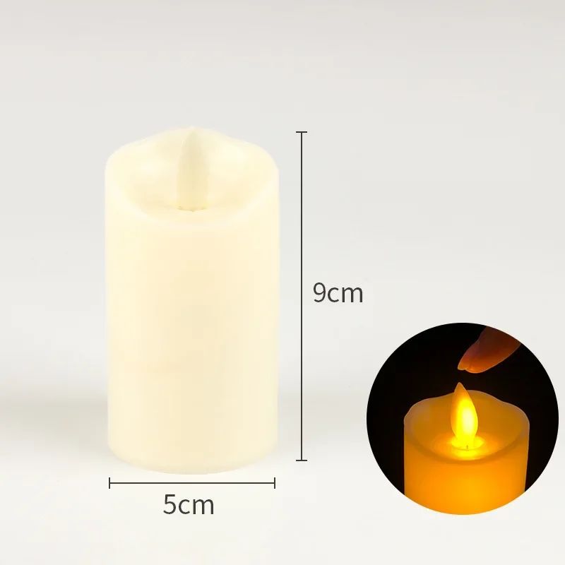 1~10PCS Swing LED Candles Flameless Flickering Light Flameless Candle for Christmas Wedding Decor Birthday Party Supplie  ?