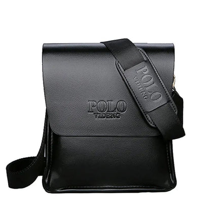 The Leisure Business Single Shoulder Bag Polo Vertical Bag Man Trend Inclined Shoulder Bag Vertical and Horizontal Styles