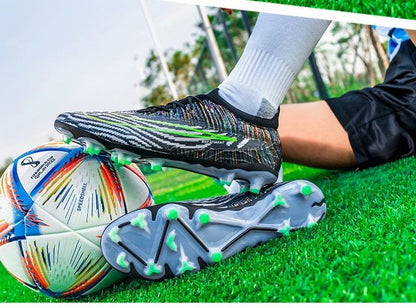 Society Cleats Men Soccer Shoes Professional Boys Football Boots Indoor Original Football Field Boots Sneakers Training Fast