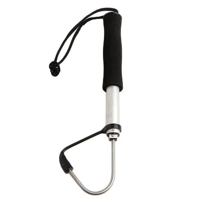 Anzol de Pesca no Gelo com Âncora, Aço Inoxidável, Telescópico, Anzol de Pesca em Aço Inoxidável, Gancho para Pesca, Dispositivo de Içar Peixe, Equipamento Multifuncional para Pesca
