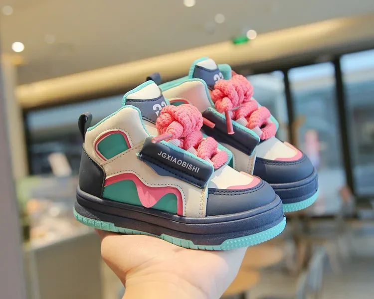 Girls Boys Sport Shoes Four Seasons Children's Sneakers Non-slip Student Shoes Soft Bottom Kids Casual Shoes Girls Outdoor Shoes