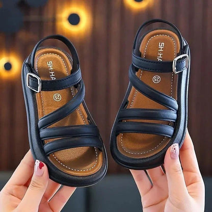 Baby Girls Sandals Summer Casual Children Sandals Girls Flat Shoes Fashion Casual Non Slip Kids Beach Shoes sandalias de mujer