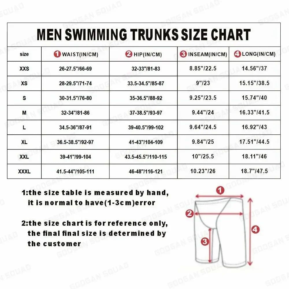 New Men Swim Jammer Swimming Trunks Professional Swim Surf Trunks Summer Beach Lycra Quick Dry Uv Protection Gym Tights Shorts