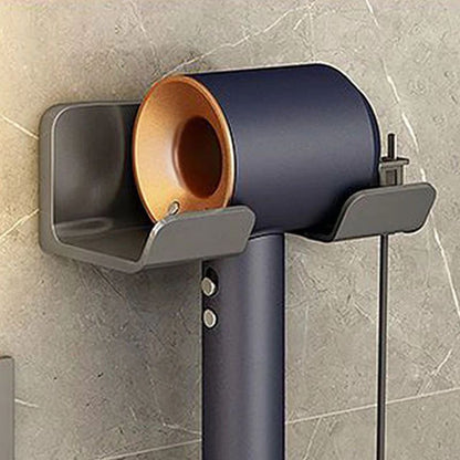 Suporte de Secador de Cabelo de Parede Secador Berço Chapinha Suporte Organizador de Secador de Cabelo Caixa de Armazenamento Suporte de Soprador de Vaso Sanitário Prateleira Acessórios de Banheiro