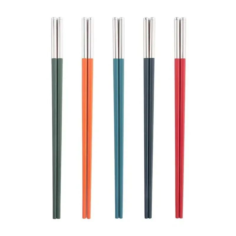 5 Pares De Liga Talheres Hashi Palitos De Sushi Reutilizáveis Ferramentas De Mesa De Cozinha Acessórios Para Casa Hashi Japonês