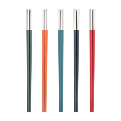 5 Pares De Liga Talheres Hashi Palitos De Sushi Reutilizáveis Ferramentas De Mesa De Cozinha Acessórios Para Casa Hashi Japonês