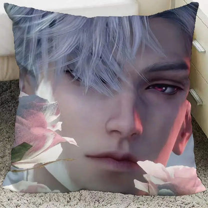 Game Love and Deepspace Sylus Pillow and Pillowcase Double Sided Pattern Throw Pillows 40x40cm