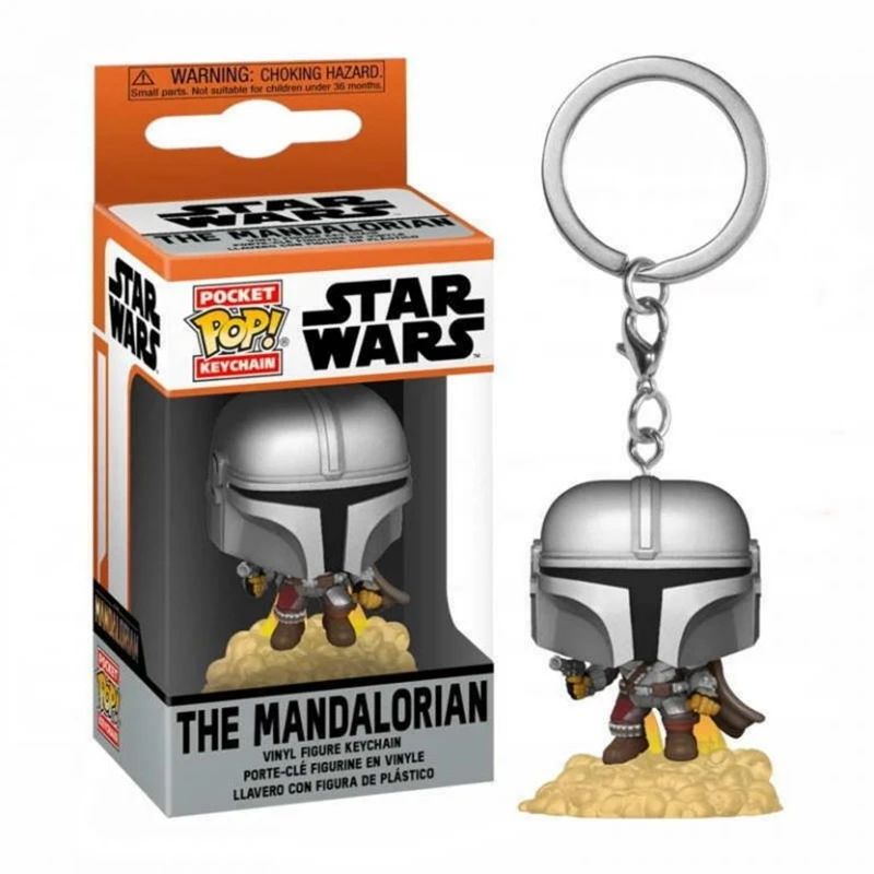 29 estilos FUNKO Chaveiros Star Wars Baby Yoda Chaveiro Brinquedo Boba Fett IG-11 The Mandalorian Darth Vader Stormtrooper Chaveiros