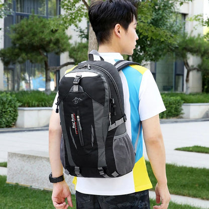 Mochila Esportiva Masculina Feminina Mochila de Viagem ao Ar Livre Impermeável Mochila de Motocicleta Mochila Leve para Trekking Pesca Bolsa de Viagem