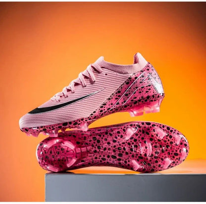 New Men Women Professional Football Boots Cleats Grass Training Match Sport Soccer Shoes FG/TF Ultra-light Non-slip Unisex