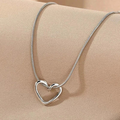 2 peças Fechadura de Casal Chave Coração Quebra-Cabeça Eu Te Amo Pingente Colar para Casal Colares com Pingentes para Namorados Joias de Presente para o Dia dos Namorados
