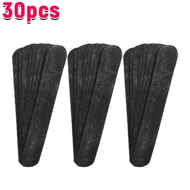 10/40pçs Adesivos Absorventes de Suor para Chapéus Femininos Masculinos Fita Branca Invisível Antissujeira para Boné Esportivo Tiras Redutoras de Tamanho de Chapéu