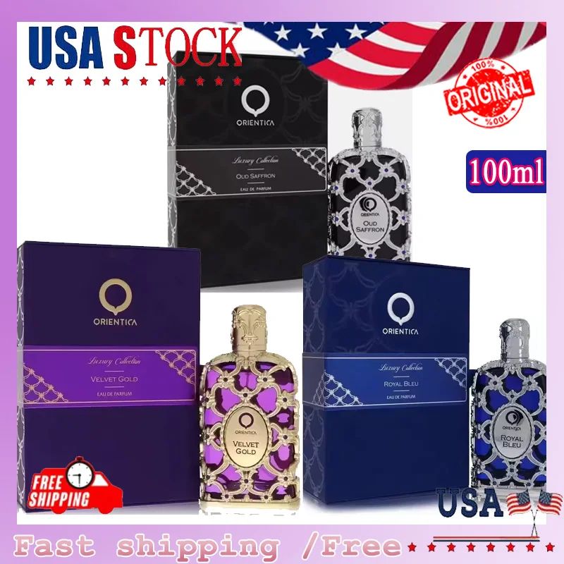 100ml Lattafa Oud Oriental Tune Saffron Masculino Feminino EDP Spray Unissex Colônia Neutra Perfumes de Longa Duração Originais Perfume