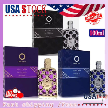100ml Lattafa Oud Oriental Tune Saffron Masculino Feminino EDP Spray Unissex Colônia Neutra Perfumes de Longa Duração Originais Perfume