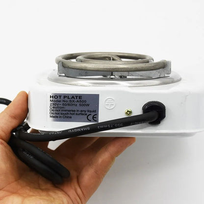 110V/220V 500W Electric Stove Hot Plate Iron Burner Home Kitchen Cooker Coffee Heater Household Cooking Appliances EU Plug
