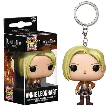 Chaveiros Funko POP 2025 Dragon Ball Star Wars Homem Aranha Attack on Titan Levi Boneco STITCH Rick Kurama Todoroki