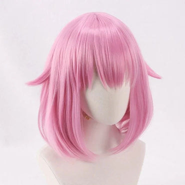 Anime Ootori Emu Cosplay Wig Project SEKAI COLORFUL STAGE! Emu Wig 34cm Short Pink Heat Resistant Synthetic Hair Wigs