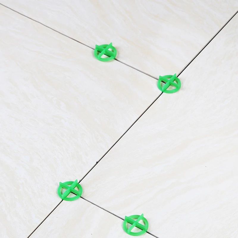 100 Peças Espaçadores de Porcelanato Clipe Cunha Sistema de Nivelamento Cerâmico Para Nivelamento de Lacunas de Piso e Parede Ferramentas de Construção