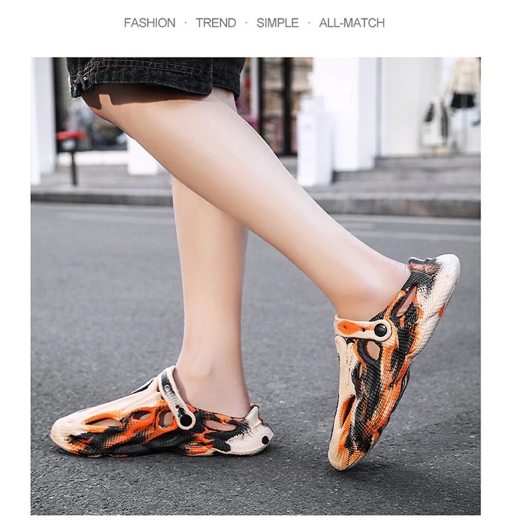 Novelty Hot Sale Garden Shoes for Women Mens Sandals EVA Lightweight Beach Clogs Summer Beach Zapatos Hombre for Men and Women