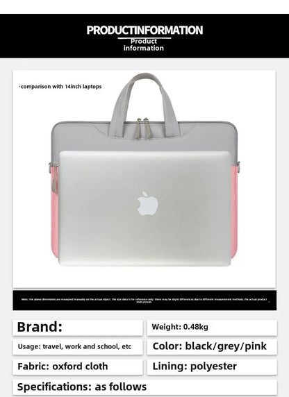 New Color Collision Laptop Bag Laptop Sleeve Computer Case for Macbook Case 13 14 15.6 Inch Macbook Air Lenovo Dell Huawei Cover