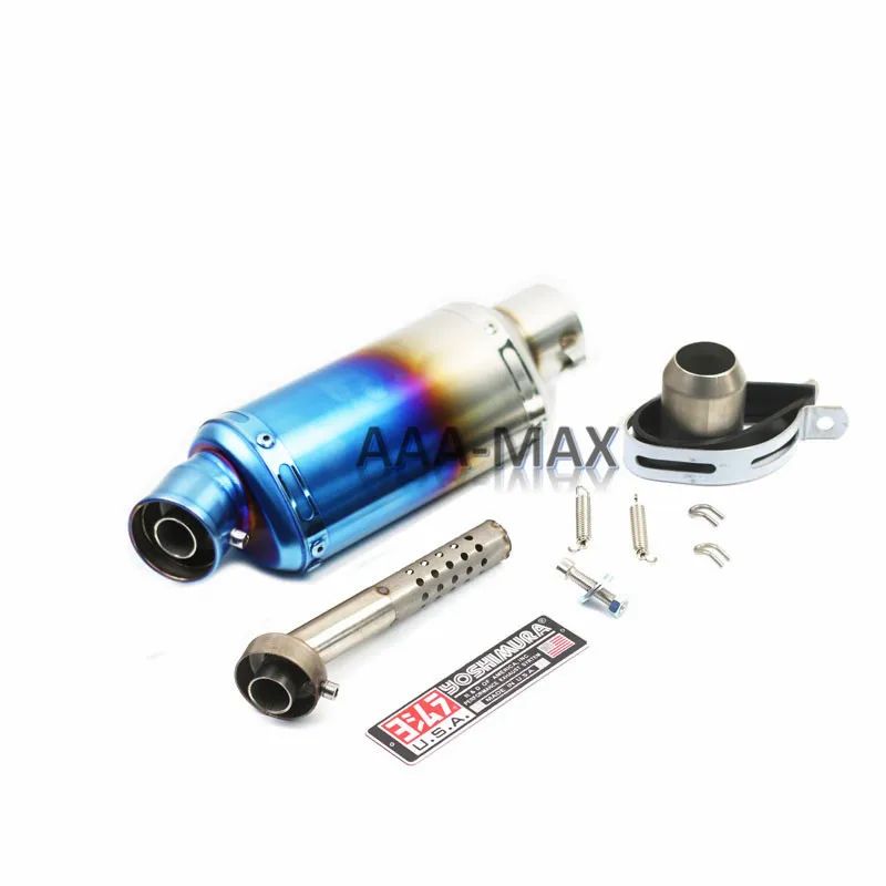 38-51MM Universal Yoshimura Motorcycle Exhaust Escape Muffler DB Killer Moto Pipe Motorbike 100cc-1000cc CRF230  ATV GP Scooter