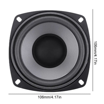 1PCS Alto-falante Coaxial HiFi de Carro 2 Vias 4/5/6,5 Polegadas Porta Veicular Áudio Automotivo Música Estéreo Subwoofer Alto-falantes de Frequência de Alcance Total