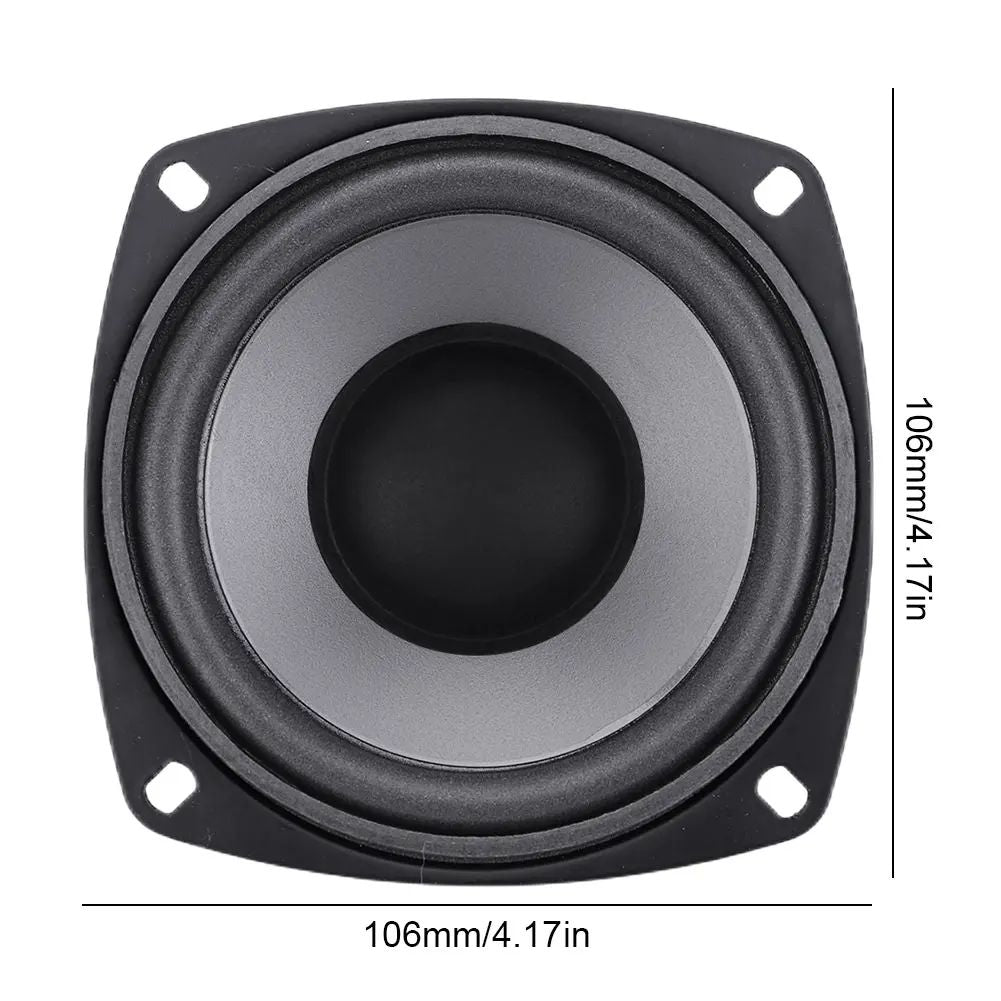 1PCS Alto-falante Coaxial HiFi de Carro 2 Vias 4/5/6,5 Polegadas Porta Veicular Áudio Automotivo Música Estéreo Subwoofer Alto-falantes de Frequência de Alcance Total