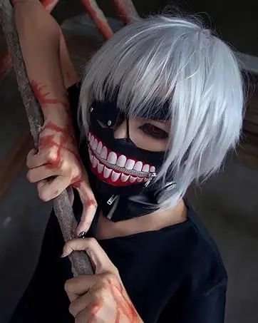 Short Roleplay Wig Fluffy Straight Synthetic Fiber Anime Wig Unisex Halloween Comic Convention Party Costume Wig