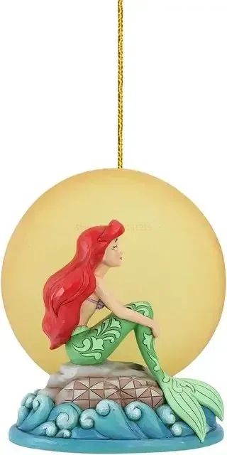 Disney Action Anime Figura Bonecas Princesa Enfeites de Natal Árvore de Natal Decoração de Pendurar Presente Artesanato de Natal