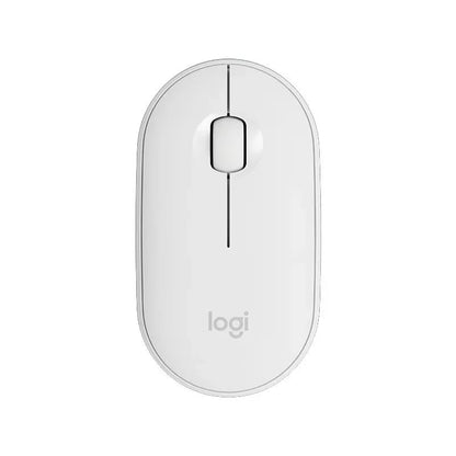 Mouse sem fio Bluetooth para notebook e tablet Logitech PEBBLE M350 Mouse leve e fino Mute Mini mouse de escritório